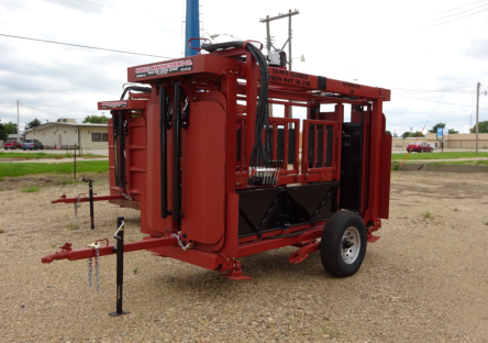 10' Portable Squeeze Chute
