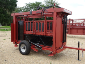 10' Portable Squeeze Chute