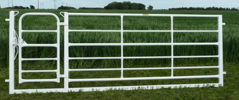 14' Panel With a 3' Gate