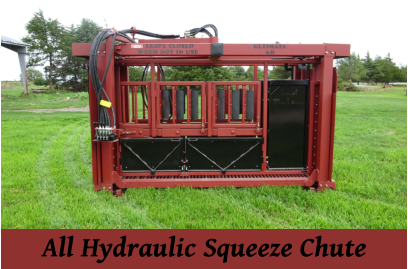 All Hydraulic Squeeze Chute