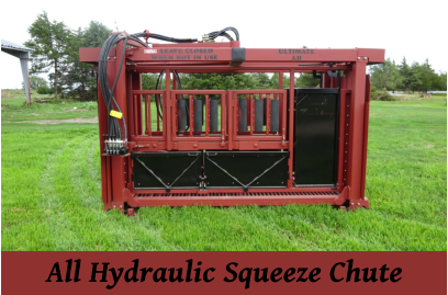 All Hydraulic Squeeze Chute